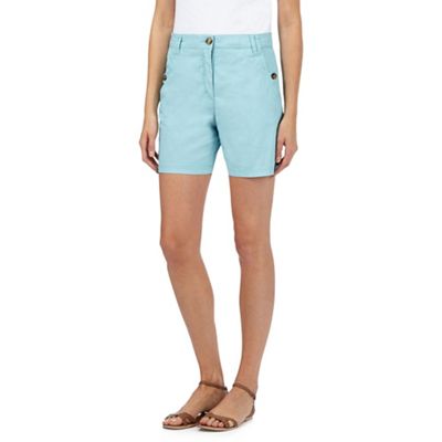 The Collection Turquoise chino shorts